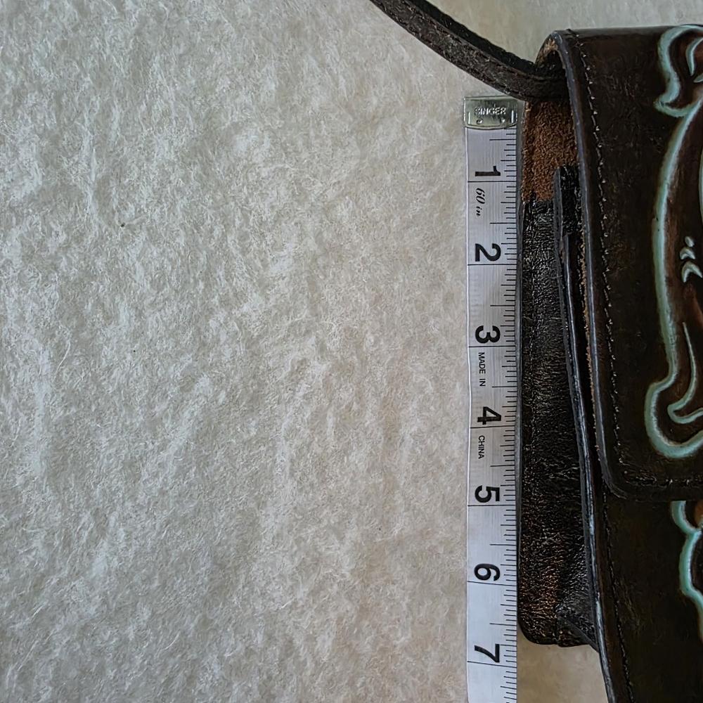 Patricia Nash‎ Leather Crossbody Bag - Picture 9 of 12